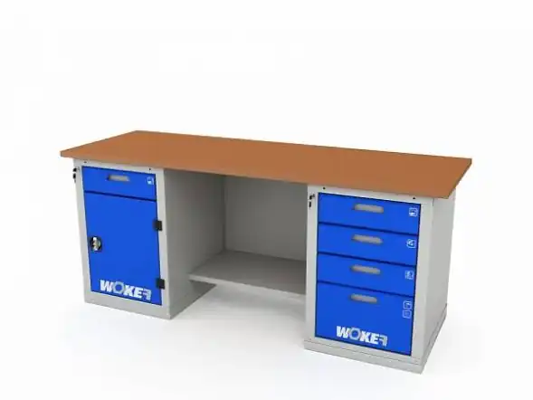 Верстак ДВК с 2 тумбами WOKER PRO 2204.2000 в Самаре