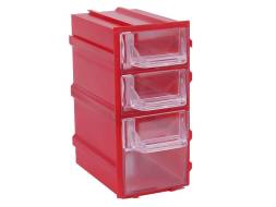 К6 Корпус красный (лоток прозрачный)