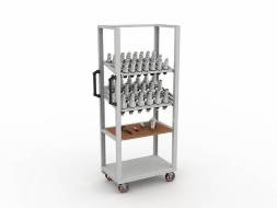 Тележка для инструмента к станкам с ЧПУ ДВК CAR-TOOL TV-1.1 (открытая)