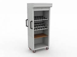 Тележка для инструмента к станкам с ЧПУ ДВК CAR-TOOL TV-1.1 (закрытая)