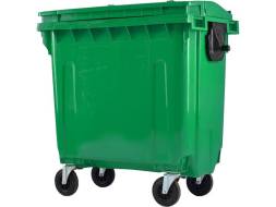 Мусорный контейнер на колесах, 770л, зеленый
