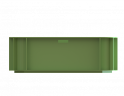 Лоток кондитерский сплошной (435х335х110)