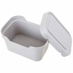 Ящик с крышкой универсальный Luxe, 1,9л, светло-серый