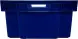 Ящик пластиковый сплошной, 600x400x200 мм, 35 л, синий [206]