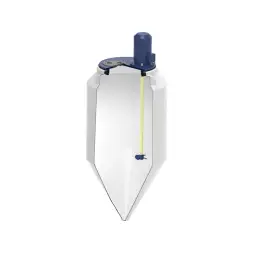 Емкость ФМ 120 белая в обрешетке с пропеллерной пищевой мешалкой