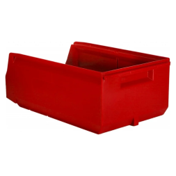 Складской лоток для метизов, мелочей и деталей Logic Store®, 400х225х150 мм, красный [12.414]