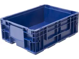 Евроконтейнер пластиковый R-KLT 4315, 396х297х147 мм, 10,1 л, синий