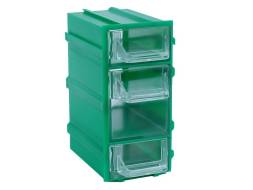 К7 Корпус зеленый (лоток прозрачный)