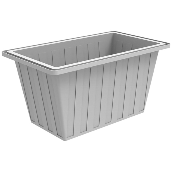 Ванна пластиковая пищевая К, 400 л, HDPE, белый [132.0400.001.0] в Самаре