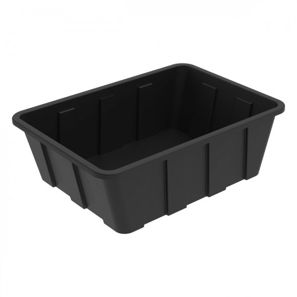 Ванна пластиковая пищевая KN, 600 л, 1.0 г/см³, HDPE, черный [1182.0600.899.000] в Самаре