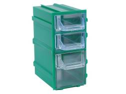 К6 Корпус зеленый (лоток прозрачный)